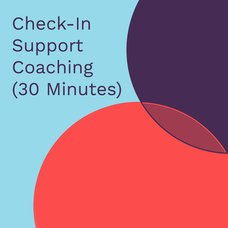 Check-In Support Coaching (30 Minute)